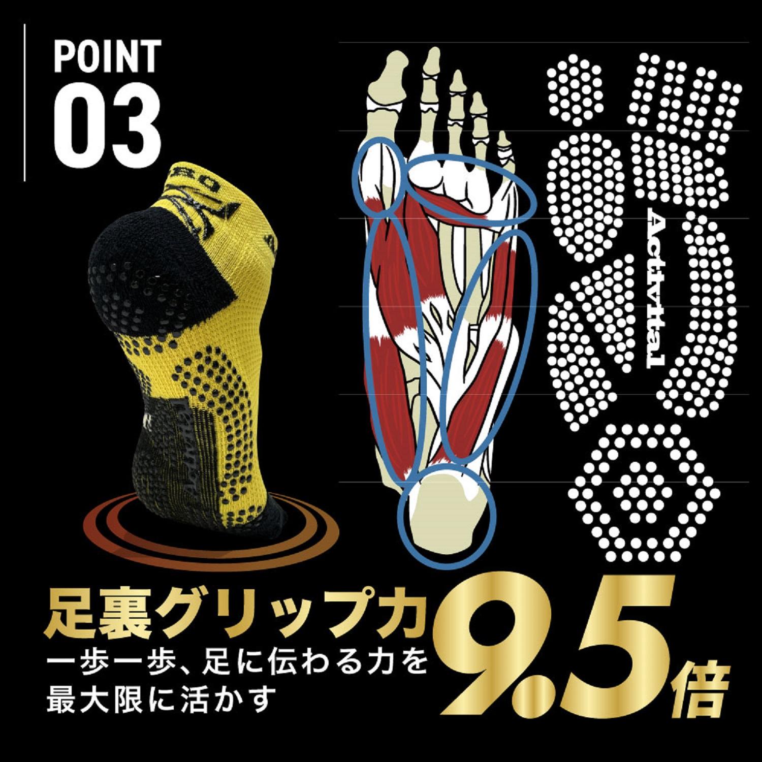 足袋型サポート 【Activital】 アクティバイタル Activital PRO ラン