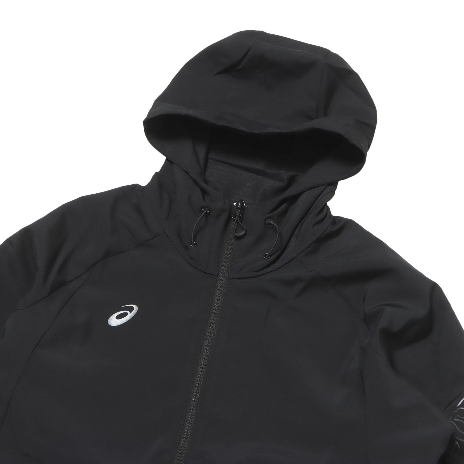 ASICS ストレッチクロスフーディージャケット 黒　メンズ　M 楽天市場】アシックス メンズ クロスジャケット A-I-Mストレッチ