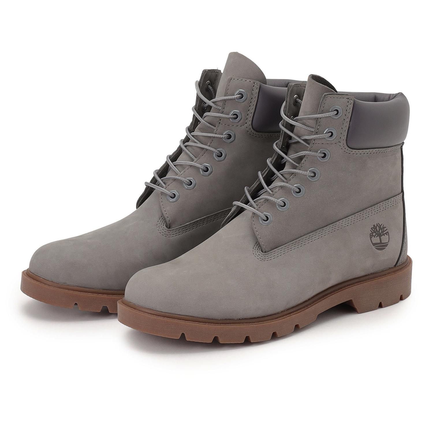 Timberland ベージュ迷彩ブーツ　2way ブーツ/19cm Timberland】 迷彩柄2wayハイカットヌバックレザーミリタリー