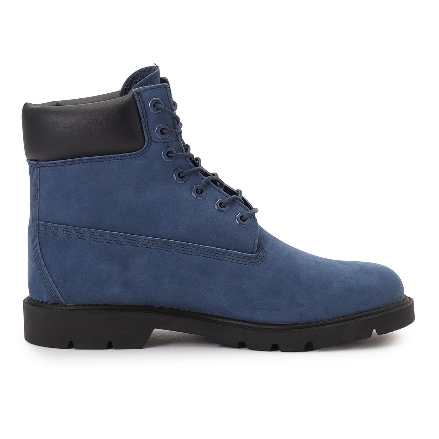 Timberland ネイビー ワークブーツ 25cm 中古・古着通販】Timberland (ティンバーランド) レザーブーツ