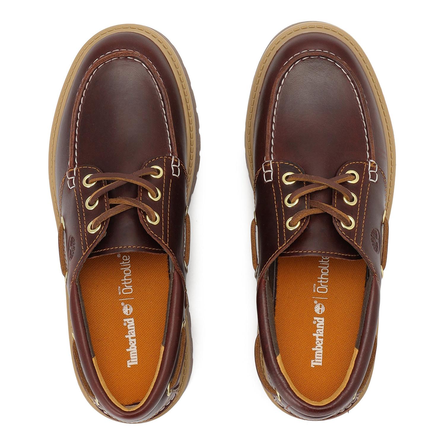 Timberland W STONE STREET PLATFORM BOAT SHOE画像3
