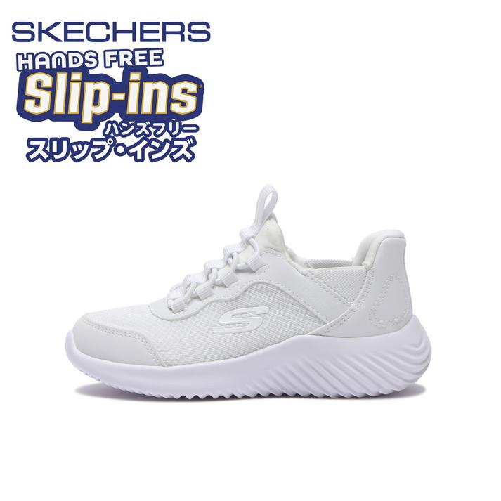 SKECHERS �o�E���_�[ WHT