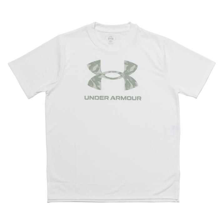 �yUNDER ARMOUR�z �A���_�[�A�[�}�[ W TECH OVERSIZE SS T-SHIRT �V���[�g�X���[�u 6001329 100WHT S