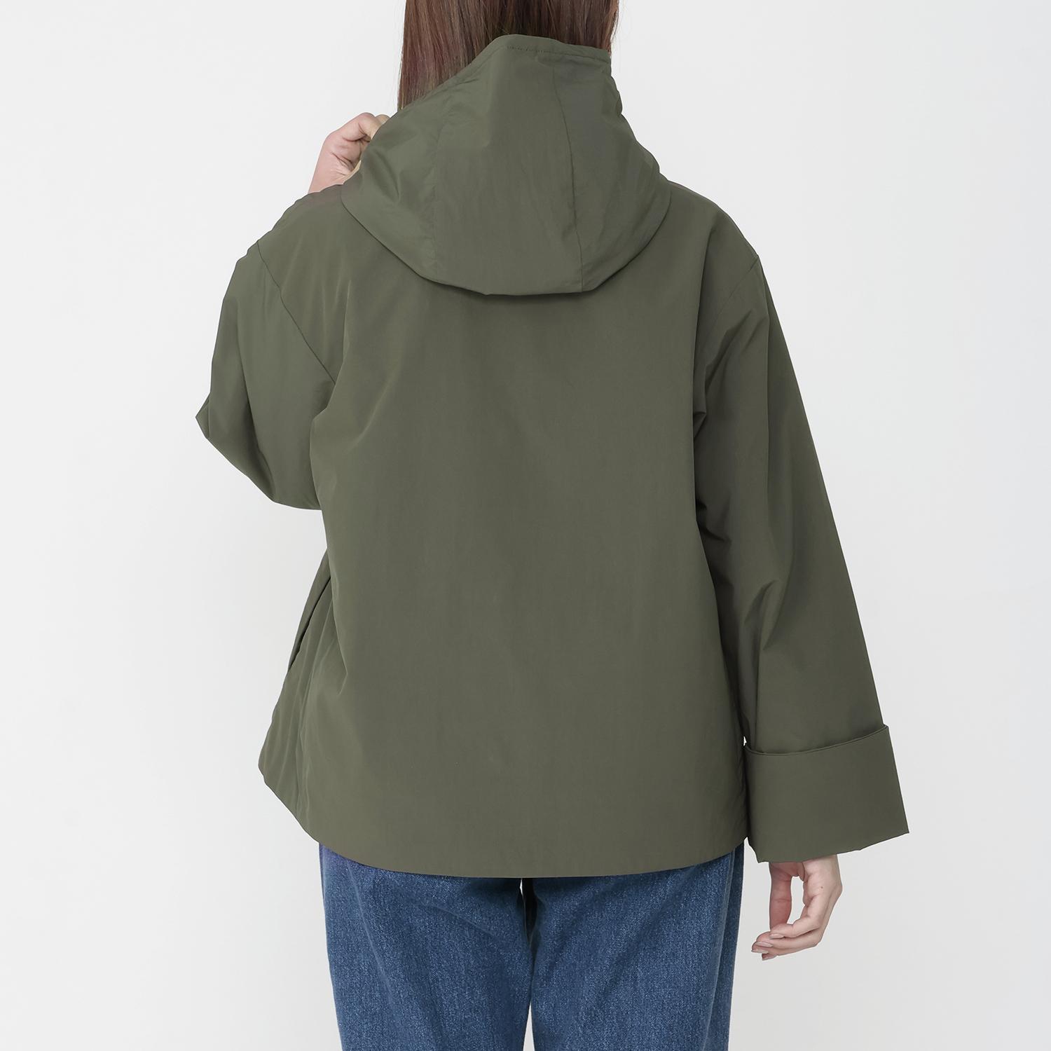 ダントン INSULATION HOODED COAT 40size OLIVE DANTON WOMEN'S FAUX FUR HOODED DOWN COAT