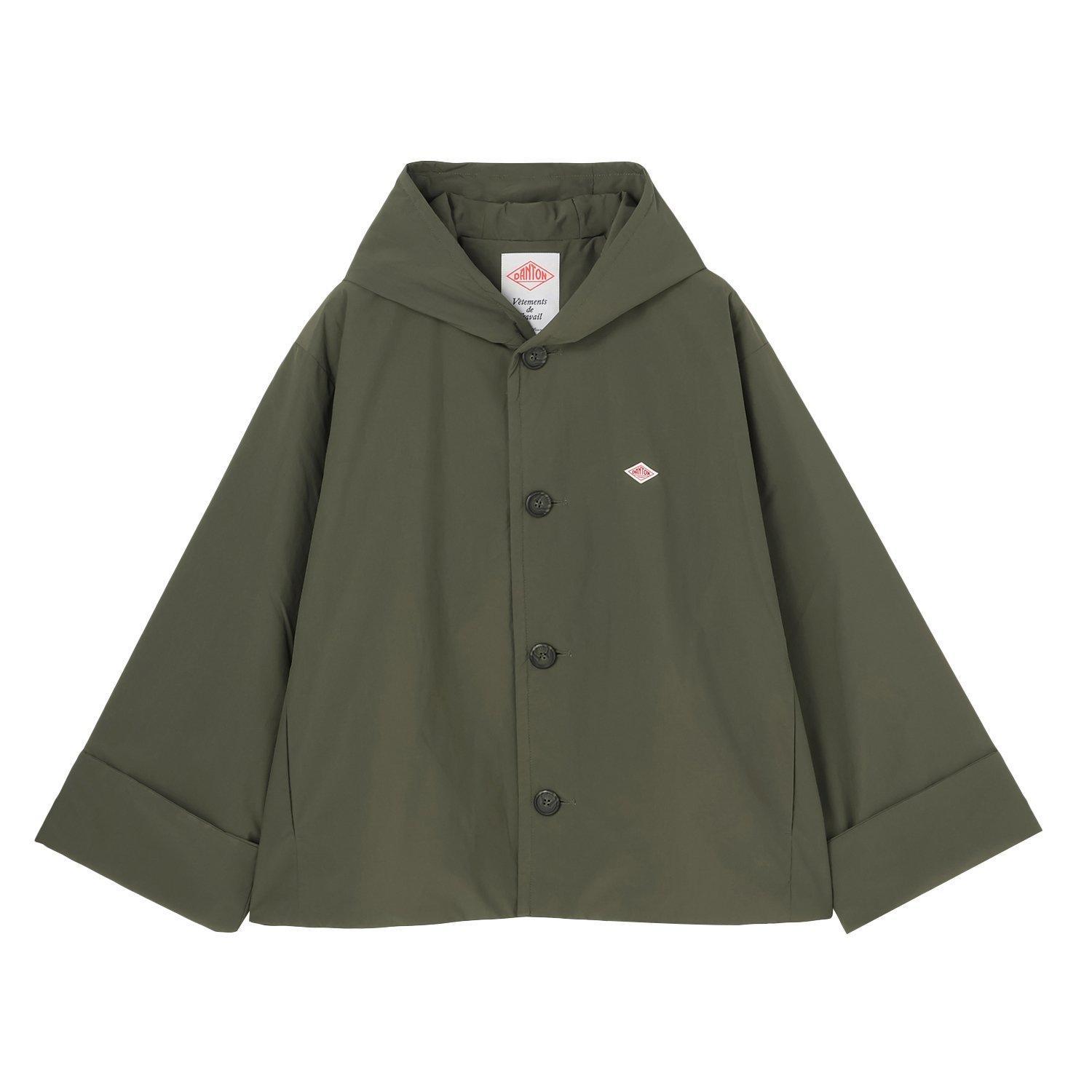 DANTON DANTON W's Insulation Hooded Wide Jacket｜OSHMAN'S ONLINE