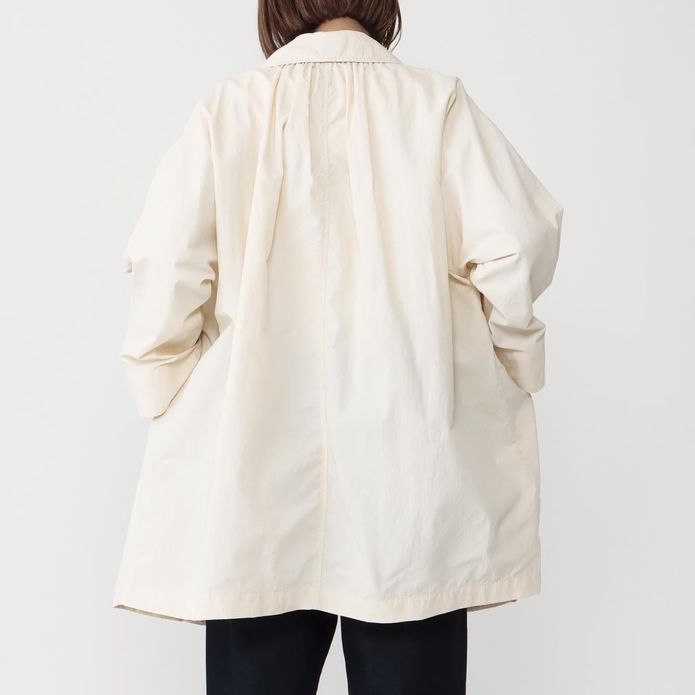  DANTON DANTON W's Nylon Tusser Dolman Sleeve Coat画像3