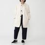  DANTON DANTON W's Nylon Tusser Dolman Sleeve Coat画像2