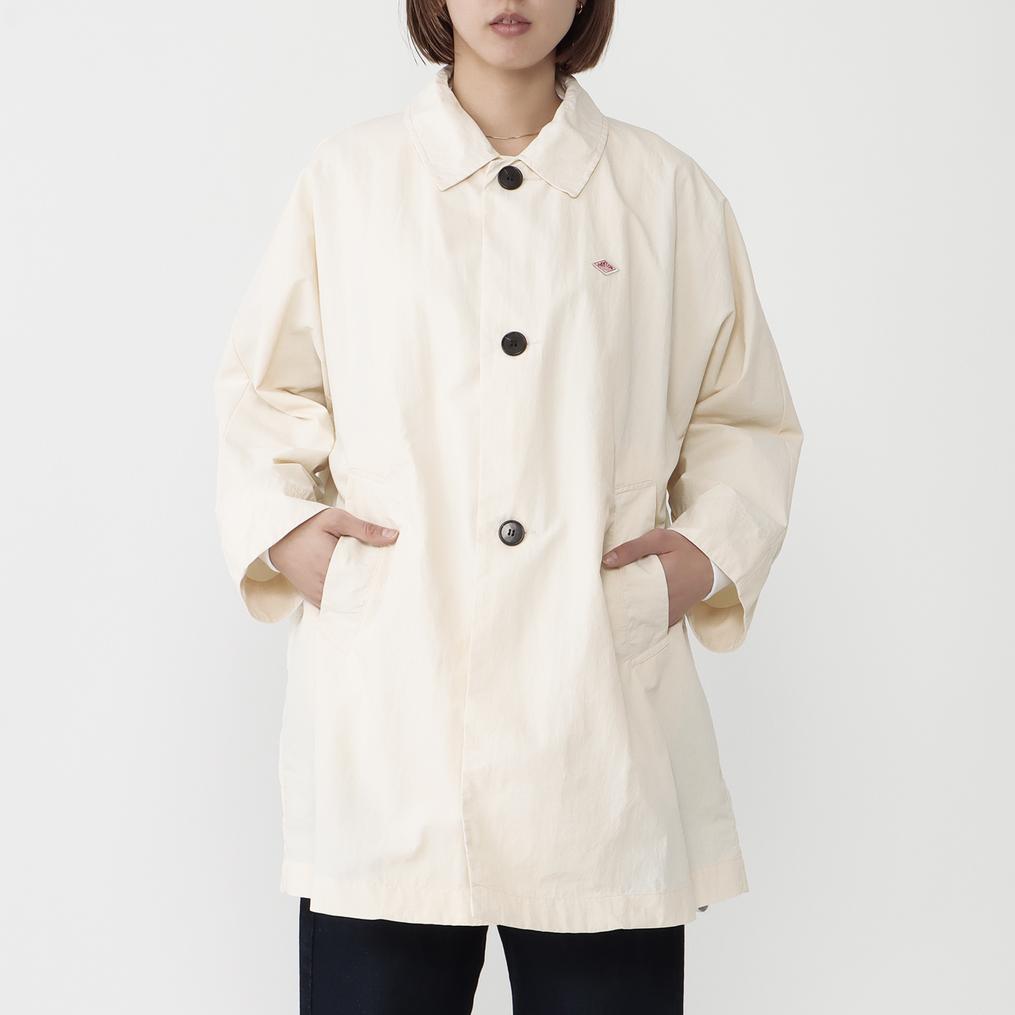  DANTON DANTON W's Nylon Tusser Dolman Sleeve Coat画像4