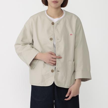 DANTON ウィメンズカラーレスショートジャケット