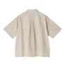  DANTON DANTON W's Cotton Poplin Half Sleeve Shirt画像3