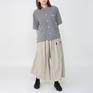  DANTON DANTON W's Cotton Poplin Half Sleeve Shirt画像2