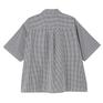  DANTON DANTON W's Cotton Poplin Half Sleeve Shirt画像5