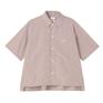  DANTON DANTON W's Cotton Poplin Half Sleeve Shirt画像1