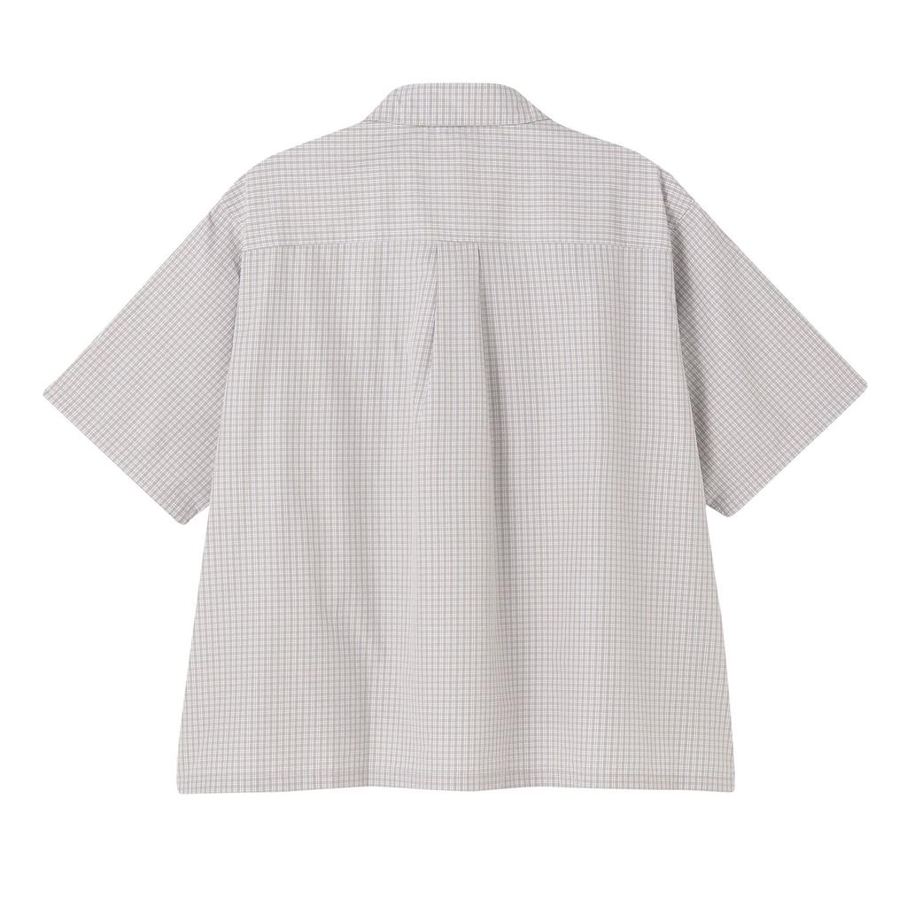  DANTON DANTON W's Cotton Poplin Half Sleeve Shirt画像3