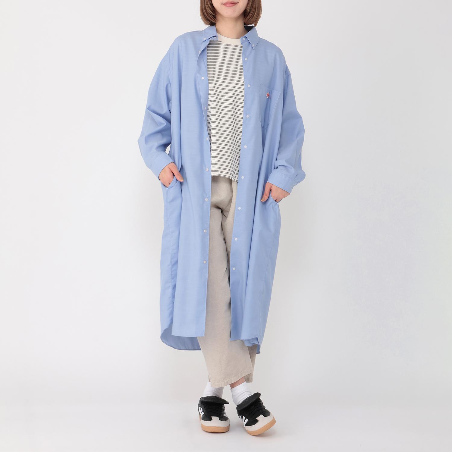 DANTON DANTON W's Oxford B.D Shirt Dress｜OSHMAN'S ONLINE 公式通販