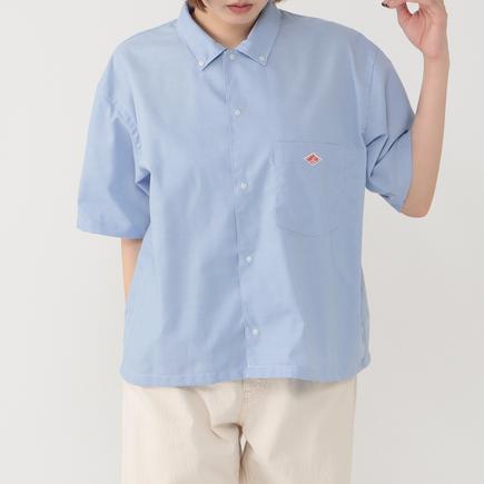 DANTON ウィメンズ PLY オックスショートスリーブショートシャツ