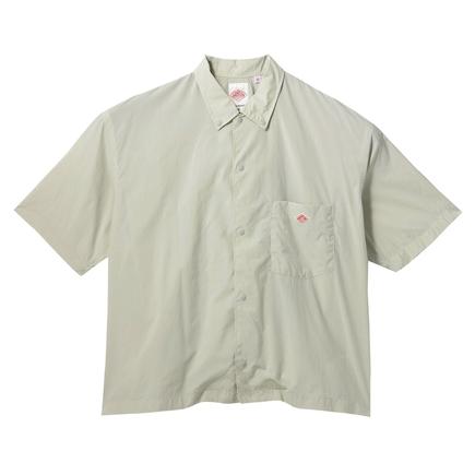 DANTON ウィメンズナイロンタイプライターショートスリーブシャツ