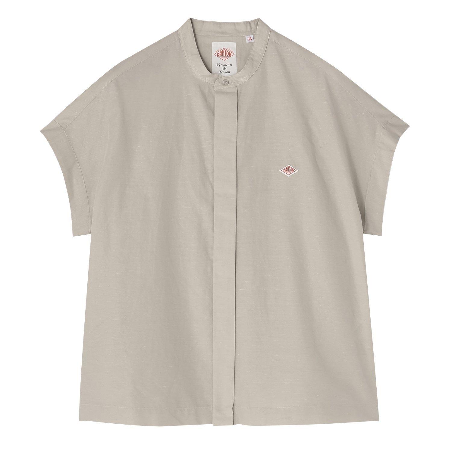 DANTON DANTON W's Cotton Linen Slub Sleeveless Shirt｜OSHMAN'S