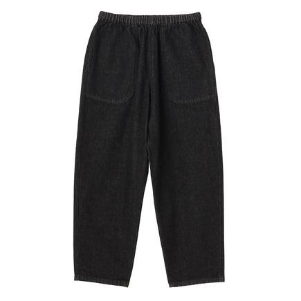 DANTON ウィメンズブラックデニムイージーパンツ