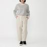  DANTON DANTON W's Cotton Linen Twill Easy Pant画像2
