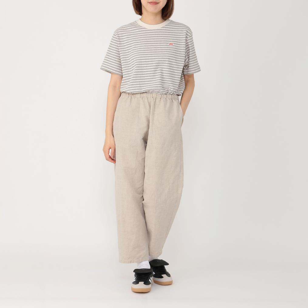  DANTON DANTON W's Cotton Linen Weather Easy Pant画像2