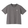  DANTON DANTON W's Cotton Jersey Short T-Shirt Stripe画像1