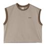  ORCIVAL ORCIVAL W's Embroidery Sleeveless Tee画像1