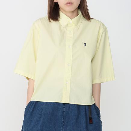 Gymphlex ウィメンズショートボタンダウン S/S シャツ