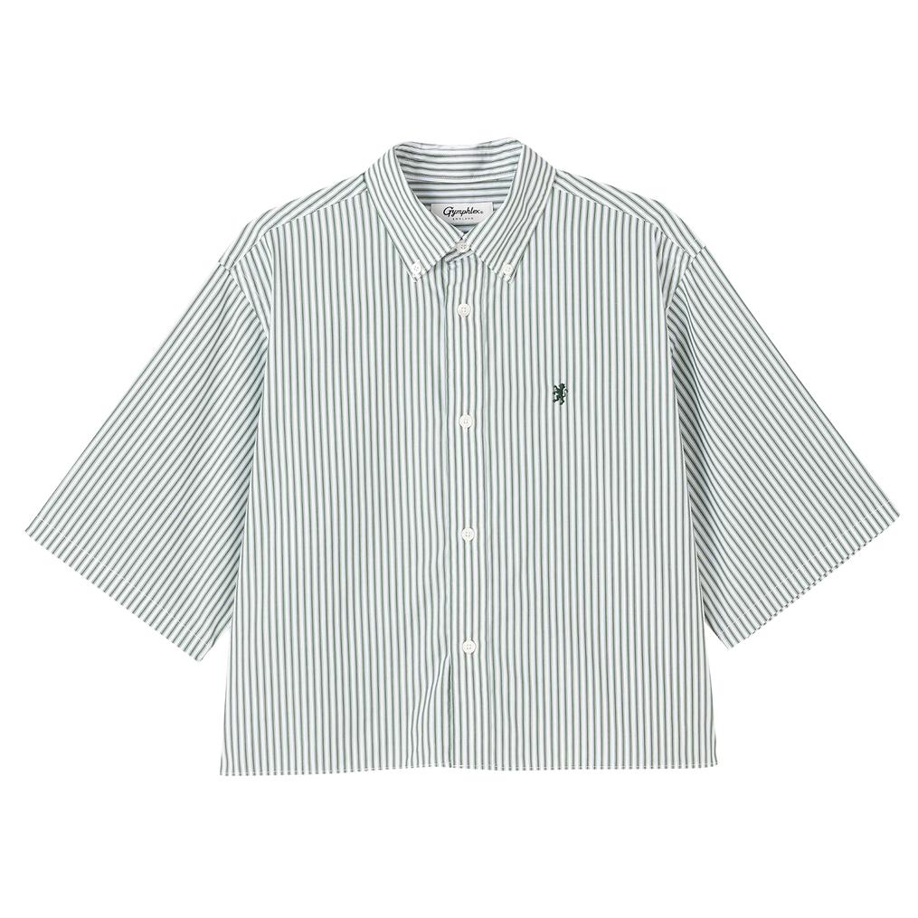  Gymphlex GYMPHLEX W's Stripe Short S/S Shirt画像1