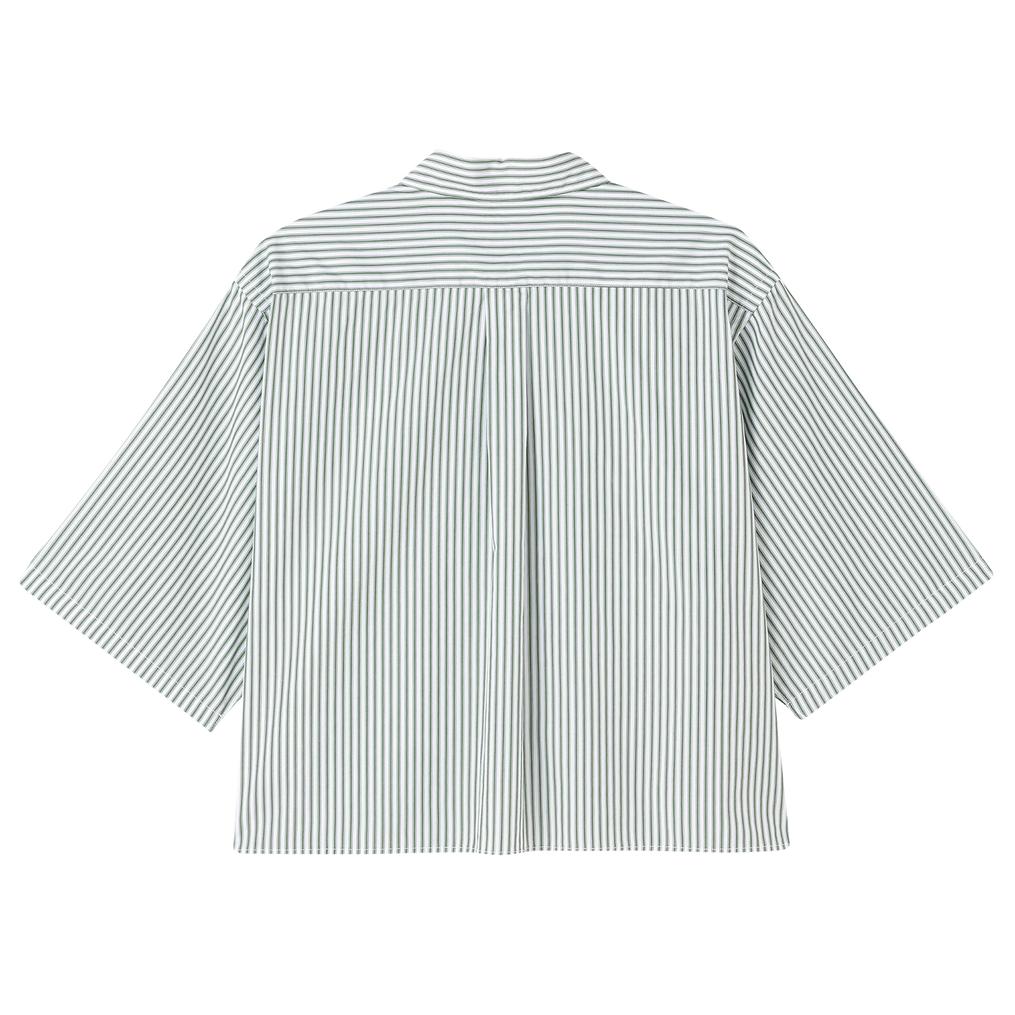  Gymphlex GYMPHLEX W's Stripe Short S/S Shirt画像3