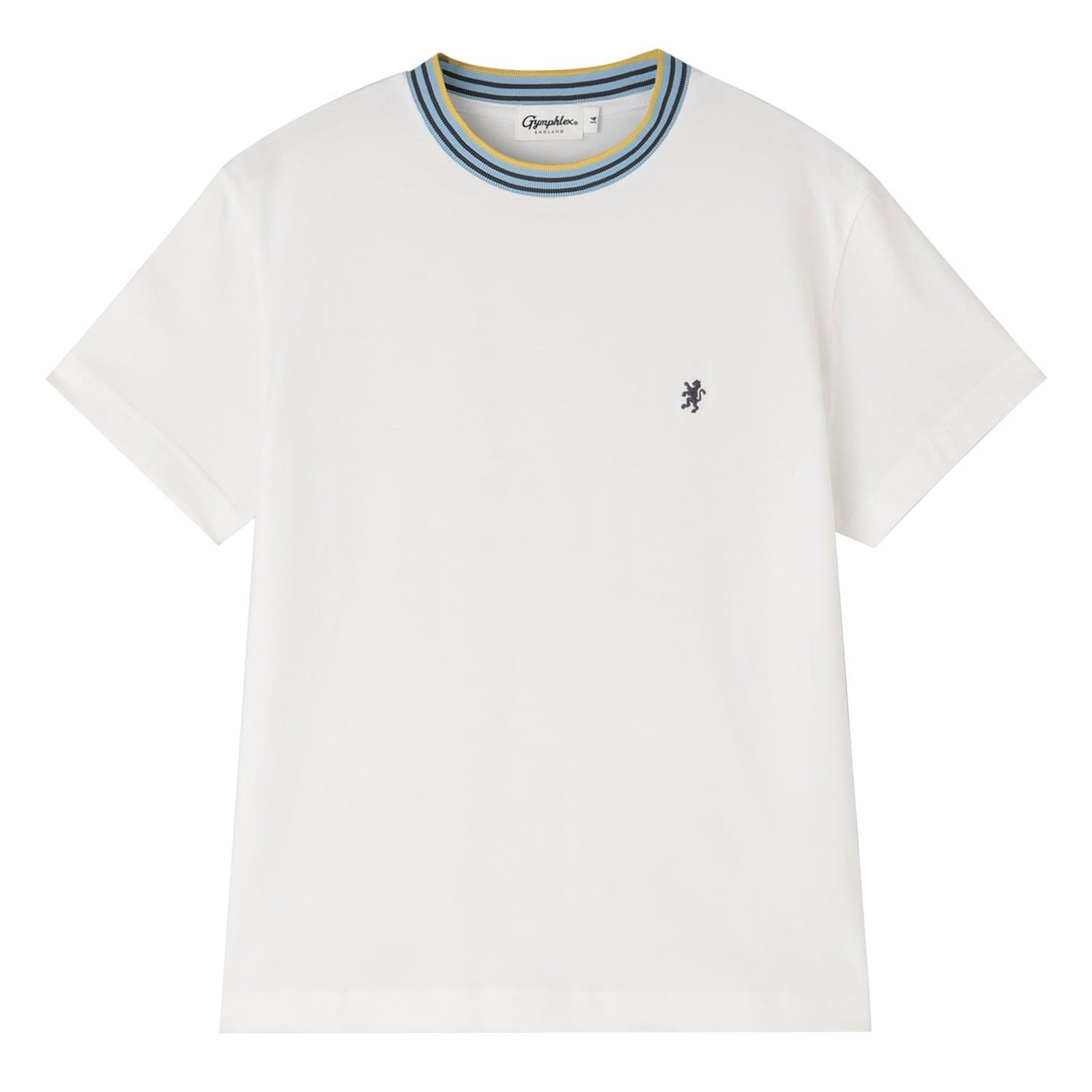 Gymphlex GYMPHLEX W's Crewneck Knit Line T-Shirt｜OSHMAN'S ONLINE
