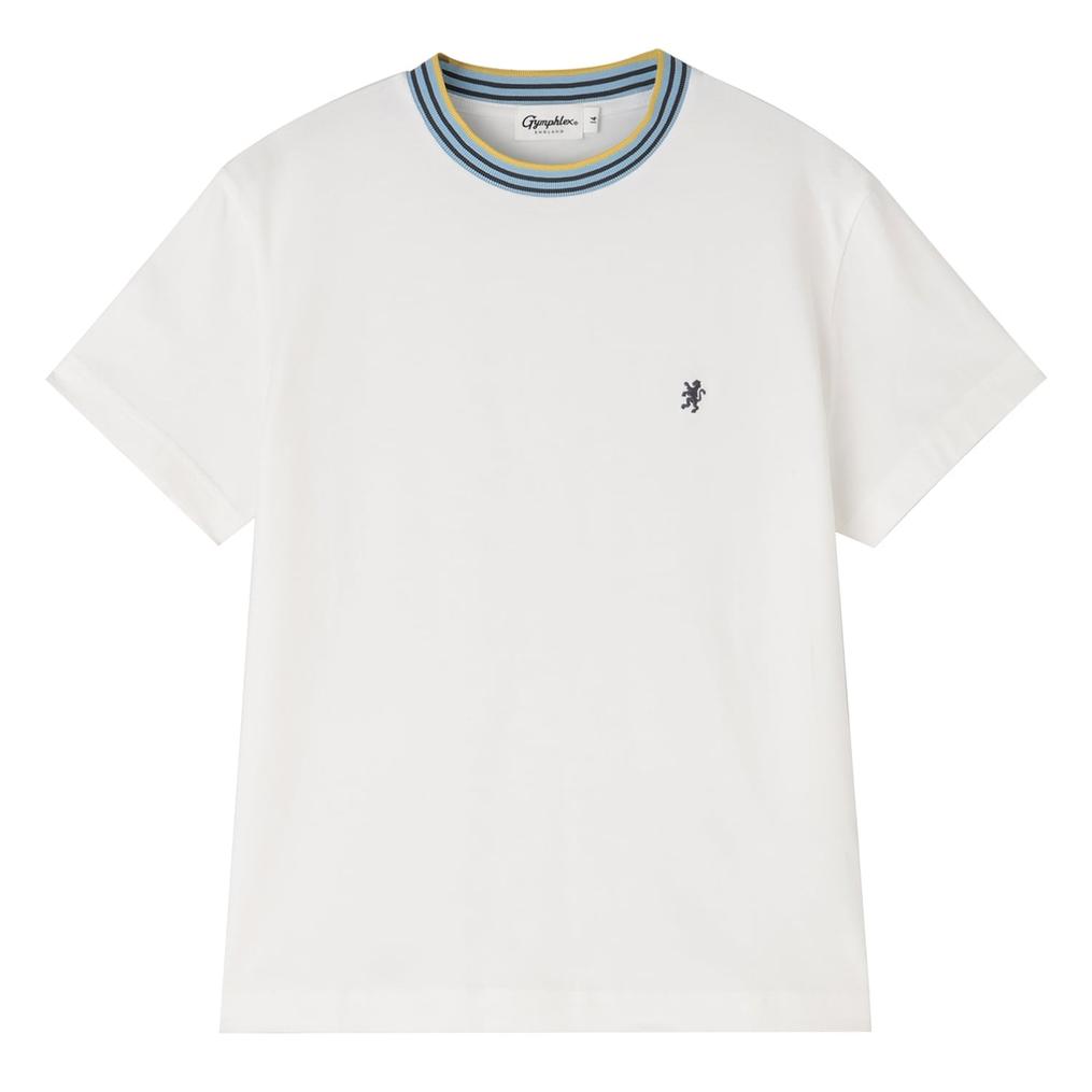  Gymphlex GYMPHLEX W's Crewneck Knit Line T-Shirt画像1