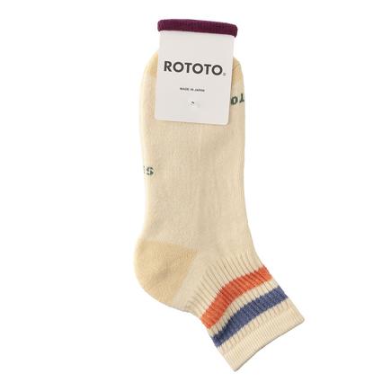 ROTOTO レトロアスレチックアンクルソックス