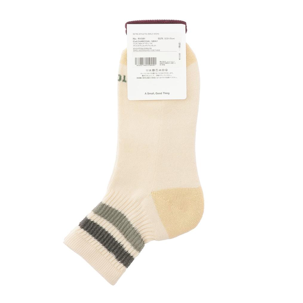  ROTOTO ROTOTO Retro Athletic Ankle Socks画像3