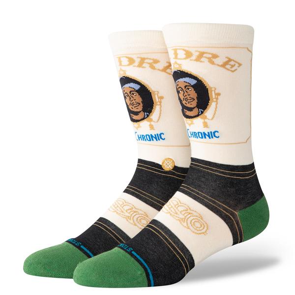 STANCE SOCKS ザ クロニック クルー ブラック L