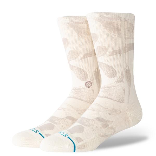 STANCE SOCKS フローラ クルーズ クルー ホワイト L