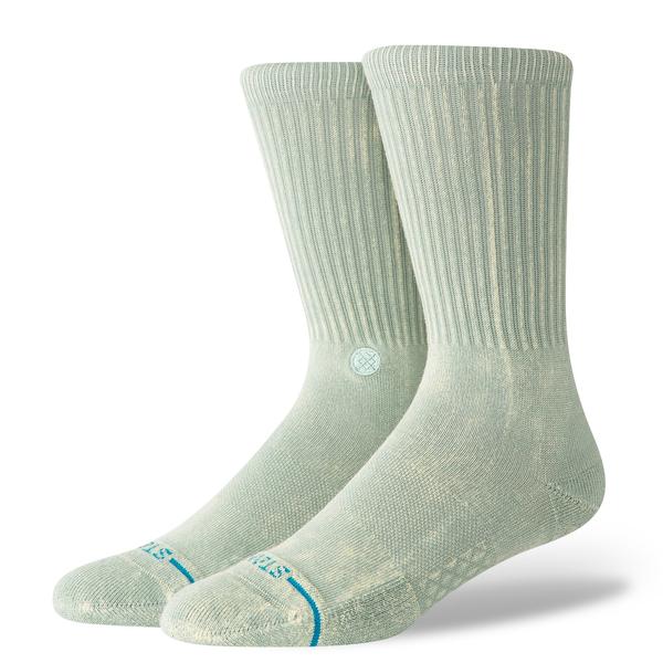 STANCE SOCKS アイコン ダイド クルー グリーン L