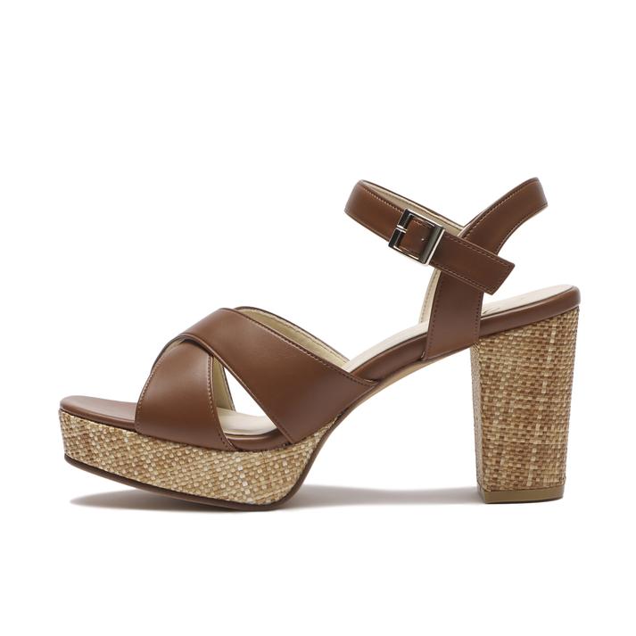 yz fB[X yJOLI ENCOREz W[AR[ CROSS SANDAL 8 NXT_ 8 JE80247 CAMEL M(23.5cm-)