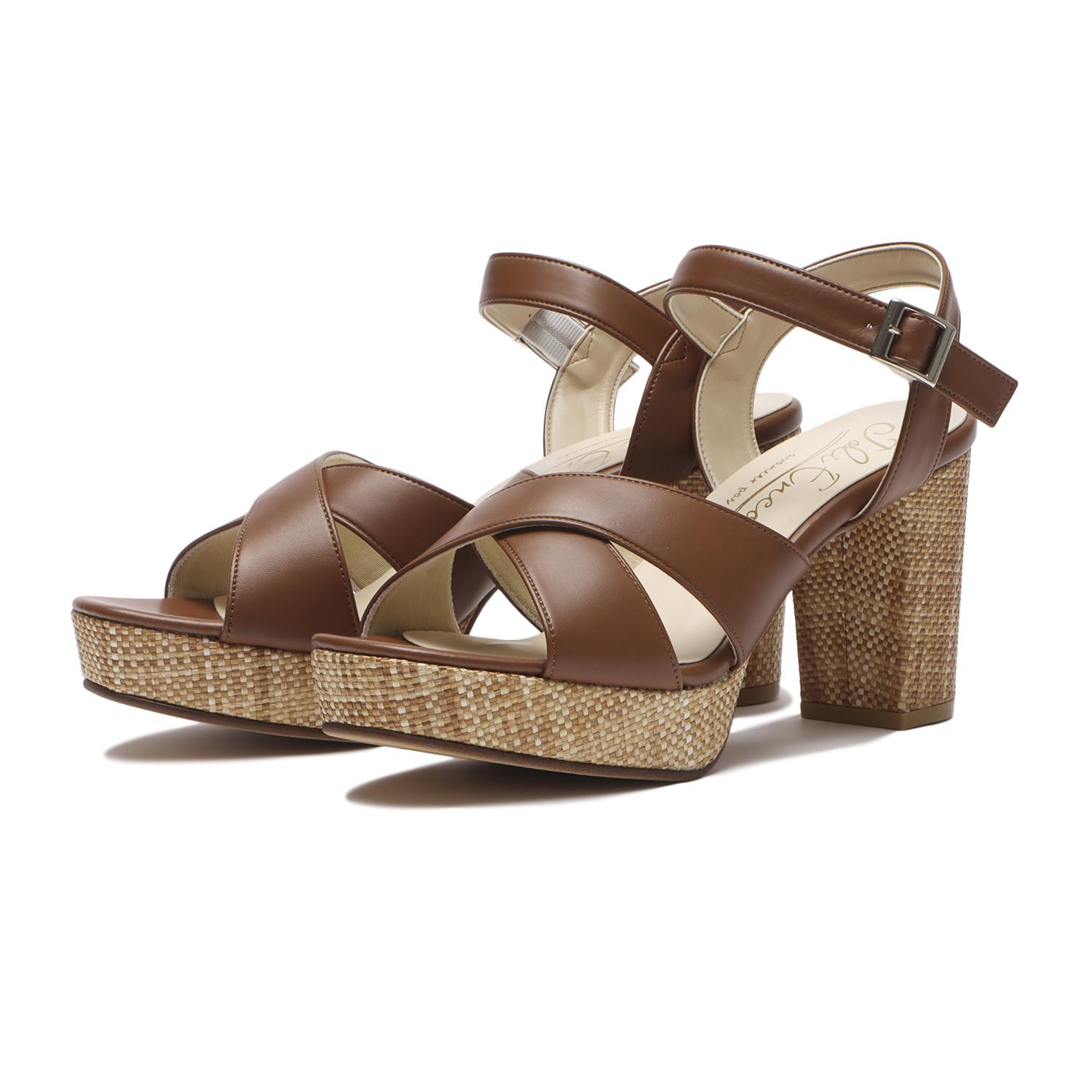 レディース 【JOLI ENCORE】 ジョリーアンコール CROSS SANDAL 8