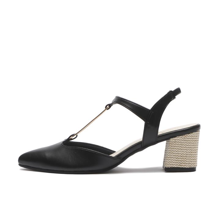 �y���������z ���f�B�[�X �yJOLI ENCORE�z �W�����[�A���R�[�� BUKKLE PPS 5.5 �o�b�N���p���v�X 5.5 JE80249 BLACK 24.5cm