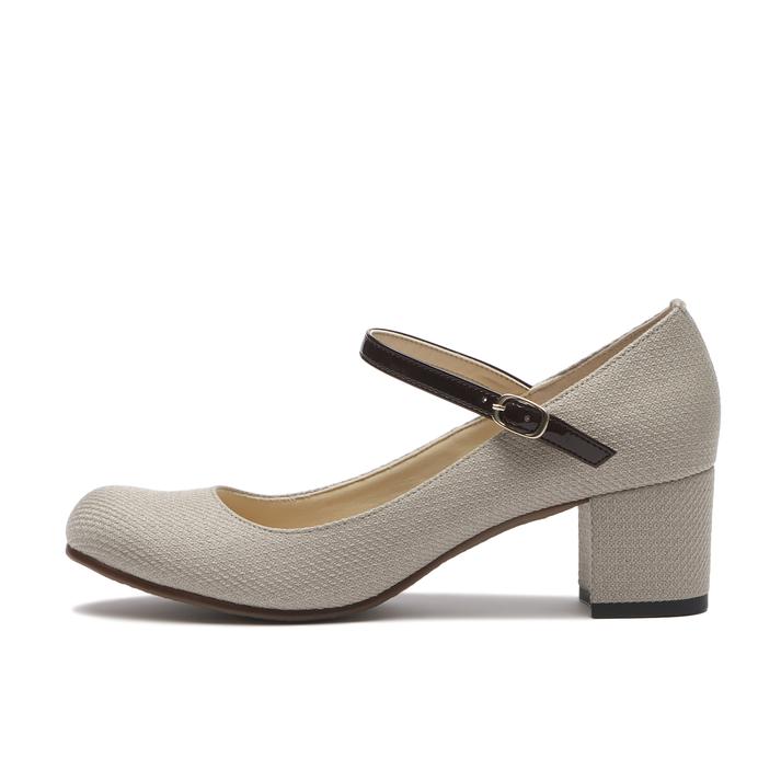 【送料無料】 レディース 【JOLI ENCORE】 ジョリーアンコール STRAP PPS 5 ストラップパンプス 5 JE80251 BEIGE 22.5cm