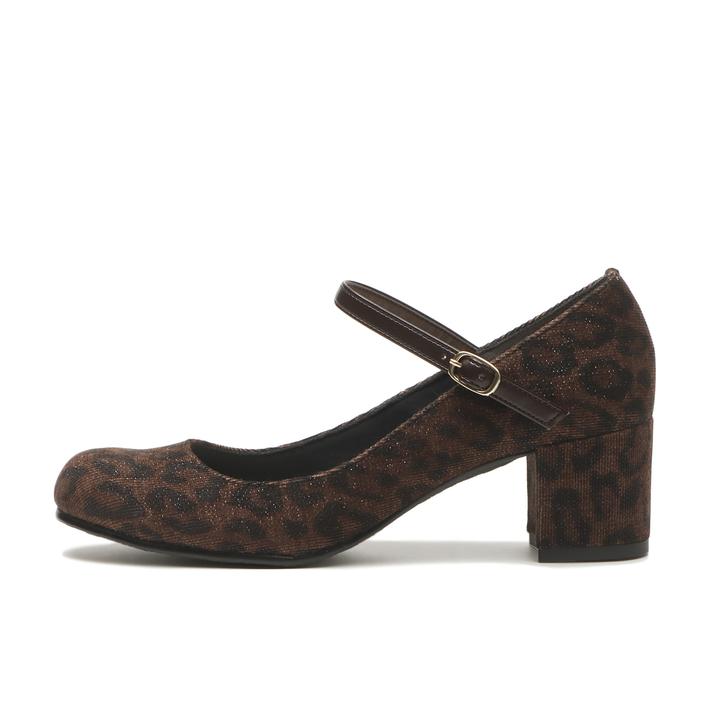 �y���������z ���f�B�[�X �yJOLI ENCORE�z �W�����[�A���R�[�� STRAP PPS 5 �X�g���b�v�p���v�X 5 JE80251 LEOPARD 23cm