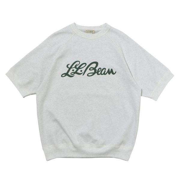 L.L.Bean ポーテージ ショートスリーブ スウェットシャツ グレー M
