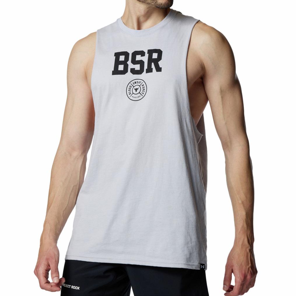  UNDER ARMOUR UNDER ARMOUR UA Project Rock Graphic Sleeveless Shirt画像1