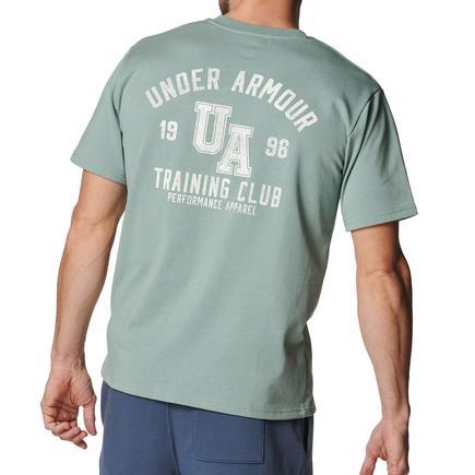 UNDER ARMOUR UAヘビーウエイトパッチショートスリーブ Tシャツ
