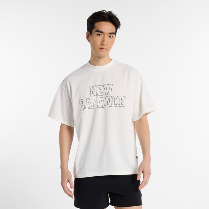 New Balance】 ニューバランス M オーバーサイズズドショートスリーブT 