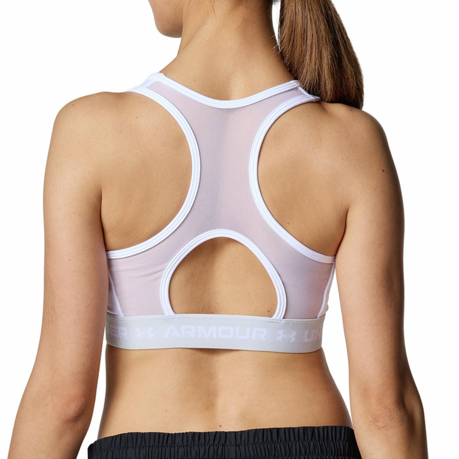 UNDER ARMOUR ホワイトスポーツブラ 3枚セット UNDER ARMOUR UNDER ARMOUR UA Armour Bra For Bukatsu Medium Support