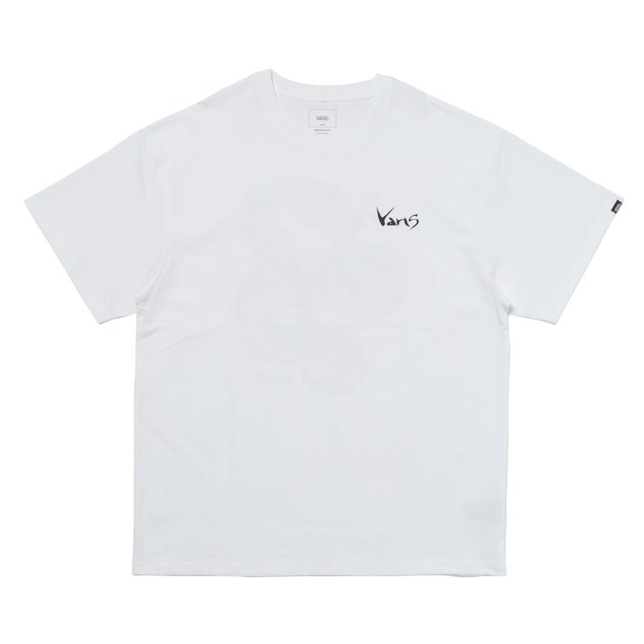 VANS �V���[�g�X���[�u WHITE