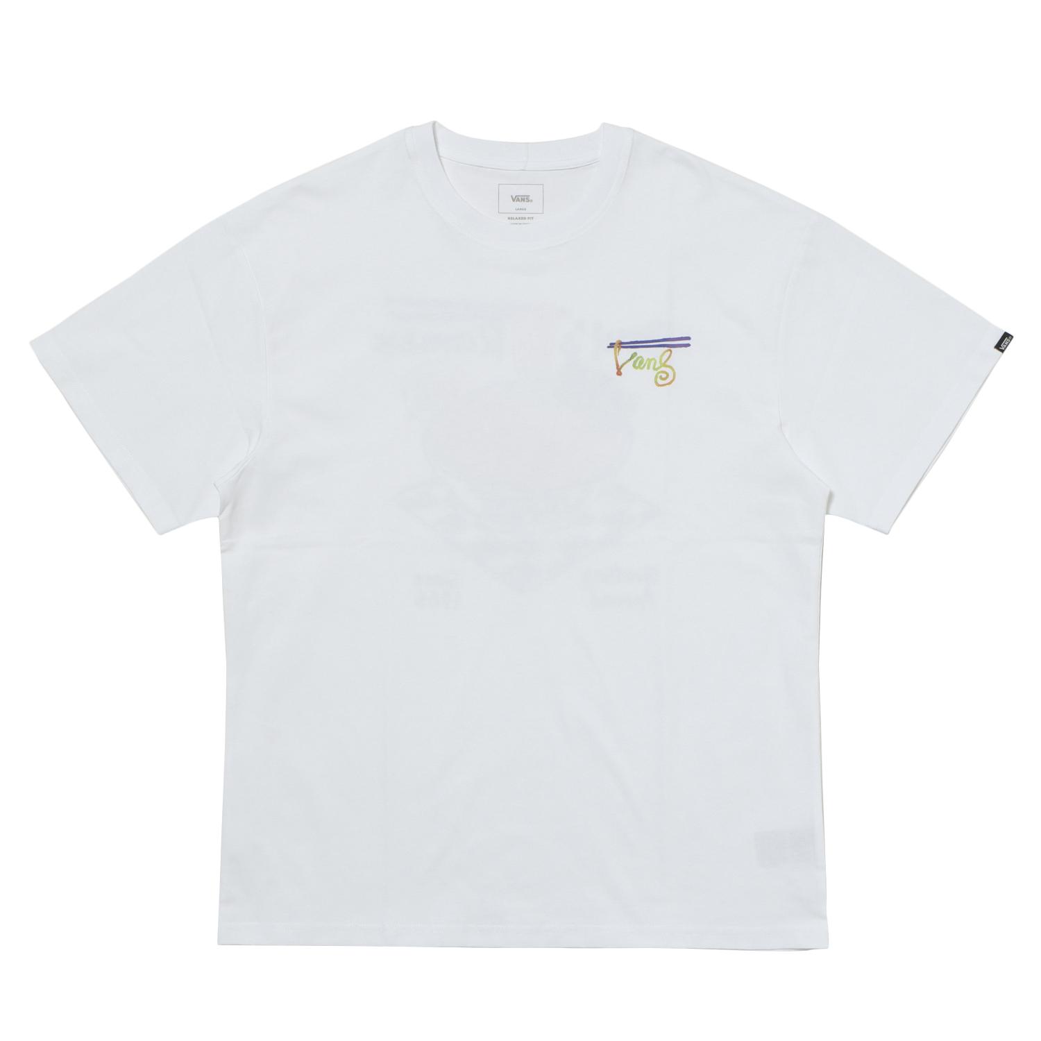 VANS】 ヴァンズ RAMEN TEE ショートスリーブ VN000U0HWHT ABC