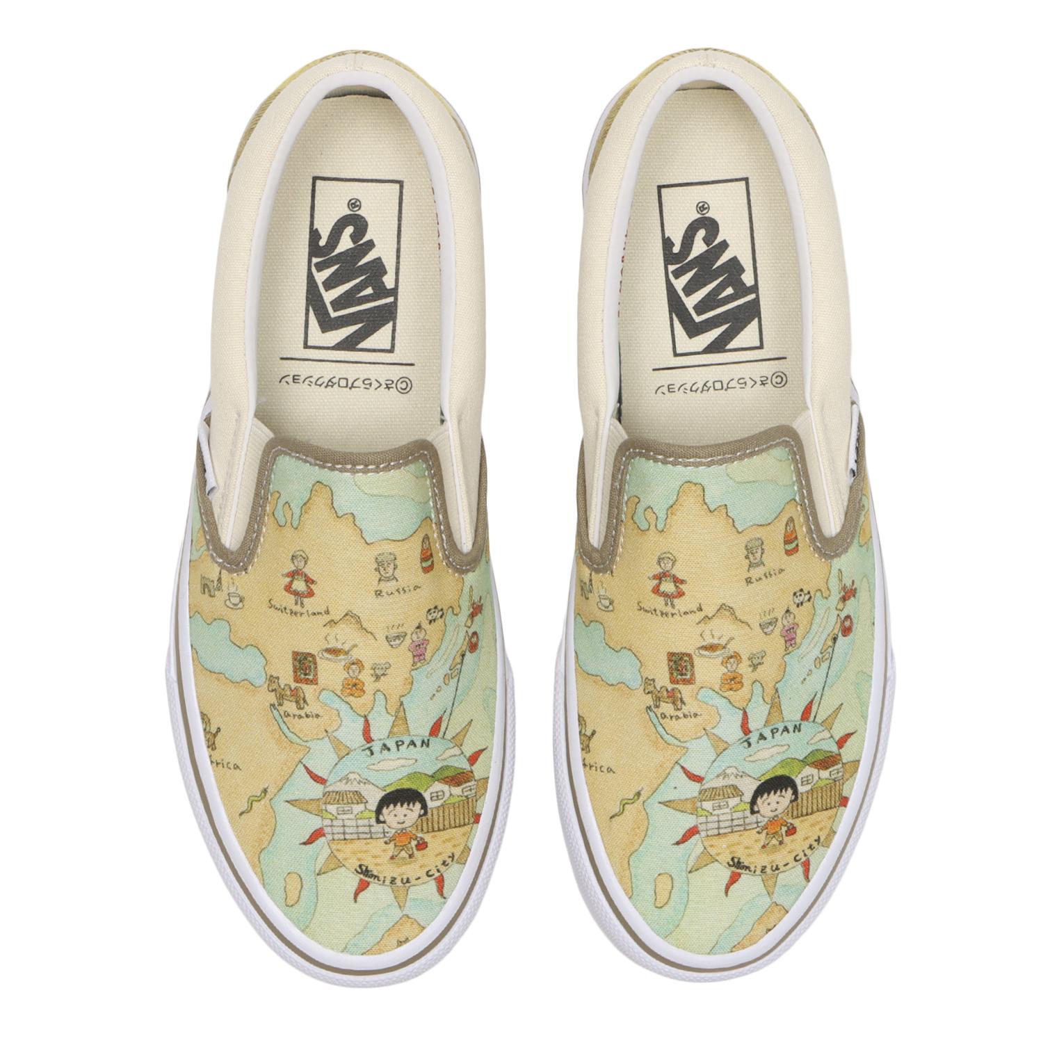 VANS】 ヴァンズ SLIP ON スリッポン V98CF MARUKO CHIZU/NATURAL